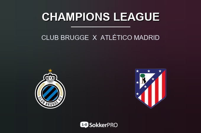 Palpite do dia, Champions League: Club Brugge x Atlético Madrid | SokkerPro | SokkerPro Blog