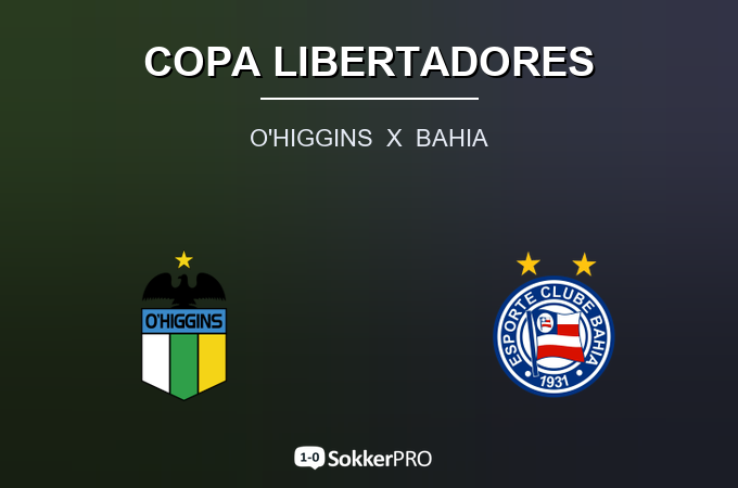 Palpite do dia, Copa Libertadores: O'Higgins x Bahia | SokkerPro | SokkerPro Blog